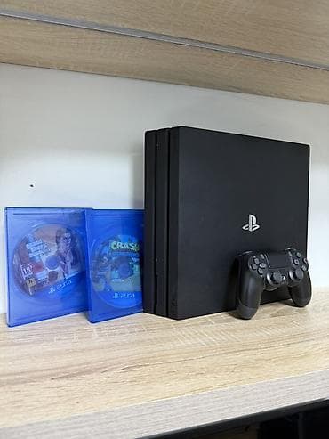 wi: PlayStation 4 Pro (PS4 Pro) с комплектом - Консоль PS4 Pro (черная, с — 1