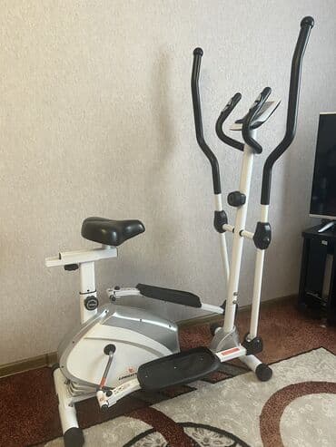 продаю в связи переездом: Эллиптический тренажер 2в1 Велотренажеры, Для дома, Для спортзала, 8 — 2