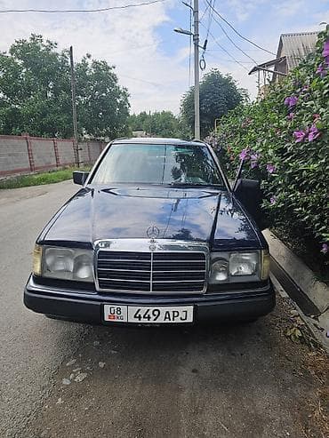 Унаа: Mercedes-Benz W124: 1990 г., 2 л, Кол менен иштөөчү, Бензин, Седан — 1