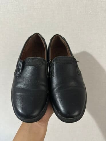 тапочки домашние детские купить: Черные детские лоферы-слипоны LUIVITO - Тип: слипоны/лоферы без — 1