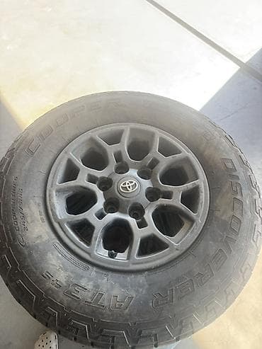 Колеса в сборе 245 / 75 / R 16, Всесезонная, Б/у, Комплект, Внедорожные (АТ/МТ), Литые, отверстий - 6