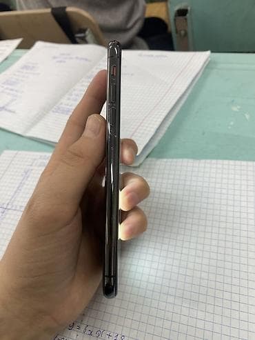 забыл: IPhone X, Б/у, 64 ГБ, Space Gray, Коробка, 81 % — 3