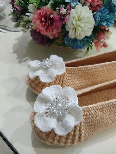 Сулуулук жана ден соолук: Үй тапичкелери, 38.5, Жаңы, түсү - Саргыч боз, Өзү алып кетүү — 2