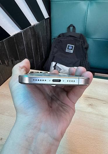 aifon 15: IPhone 15 Pro Max, Б/у, 512 ГБ, Natural Titanium, Коробка, 84 % — 5