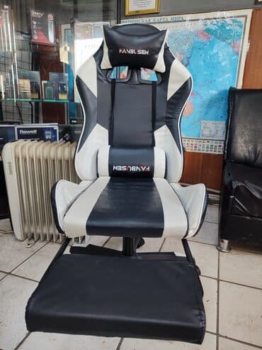 Офисное кресло, Б/у, С колесиками, цвет - Черный, Самовывоз, Бесплатная доставка, Платная доставка