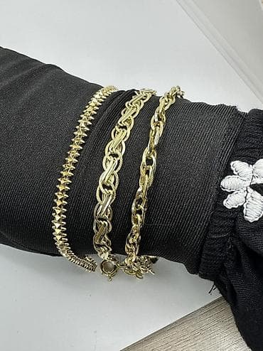 серебро бижутерия: Браслет, Проба 585, Женские, Новый — 5