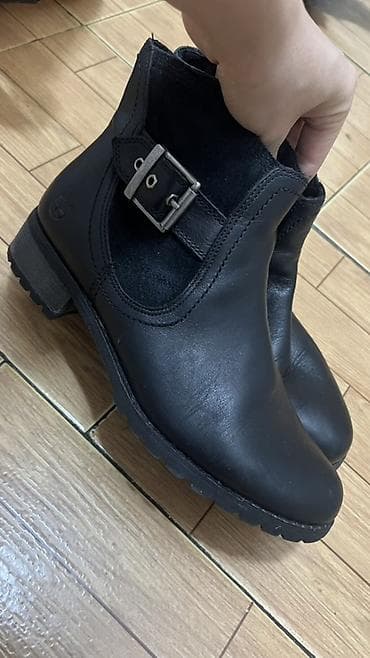 Ботинки и ботильоны: Женские кожаные ботинки Timberland Earthkeepers Размер 38-38.5 - — 3