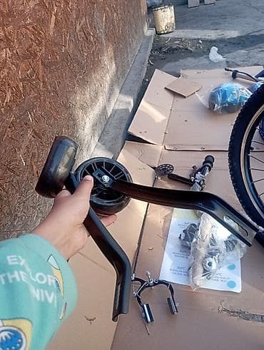 bid e5: Детский велосипед (комплект для сборки), цвет синий.новый В — 4