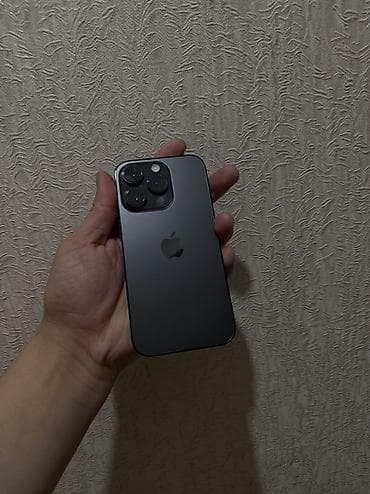 iphome x: IPhone 14 Pro, Б/у, 256 ГБ, Jet Black, Защитное стекло, 82 % — 2