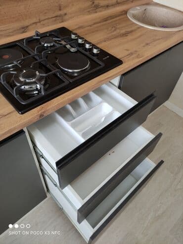 бишкек ёлка: Буйрутма эмеректер, Ашкана, Ашкана гарнитурасы, Үстөл үстү, Шкаф — 5