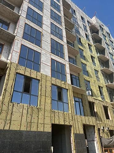 2 комнаты, 80 м², Орто-Сай с. Элитка, 9 этаж, ПСО (под самоотделку) — 1