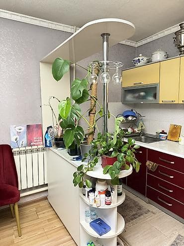 барная стойка для кухни: Кухонный гарнитур, Б/у, цвет - Бежевый, Самовывоз — 4