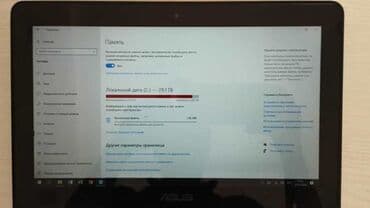 Аудиотехника: Ноутбук, Asus, 2 ГБ ОЭТ, Intel Celeron, Колдонулган, Жумуш, окуу үчүн, эс тутум HDD — 5