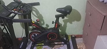 Спорт и отдых: Спин-байк (вело-тренажёр) для дома - Компактный горизонтальный каркас — 4