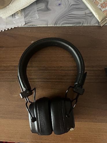 marshall major 5 бишкек: Беспроводные накладные наушники, Marshall, Б/у — 1