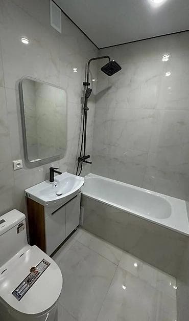 жк французский квартал: 1 комната, 53 м², 108 серия, 1 этаж, Свежий ремонт — 3