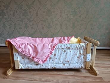 детскую кроватку кроватка к: Люлька, Новый, Качалка, Дерево, Самовывоз, Платная доставка — 2