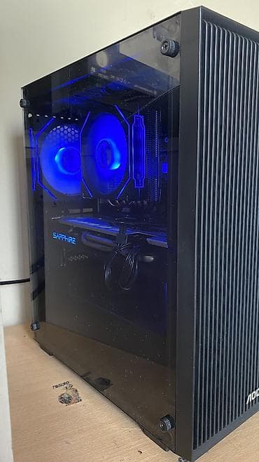 msi mag: Компьютер, ядер - 6, ОЗУ 16 ГБ, Для работы, учебы, Б/у, Intel Core i7, AMD Radeon RX 580, HDD + SSD — 1