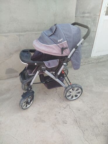 коляски дордой: Балдар арабасы, түсү - Көгүлтүр, Колдонулган — 1