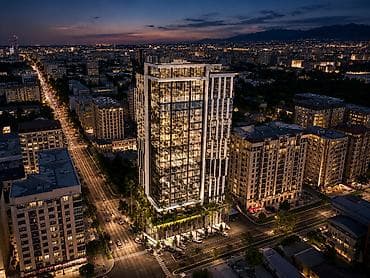 2 комнаты, 57 м², Элитка, 19 этаж, Готовая ПСО (под самоотделку)