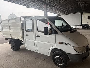 Унаа: Mercedes-Benz Sprinter двойная кабина с бортовой платформой (бортовой — 4