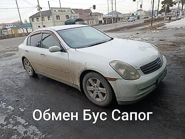 bmw 3: Nissan Skyline: 2002 г., 2.5 л, Автомат, Бензин, Седан — 1