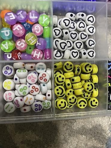 биндеры 15 листов для дома: Набор бусин для творчества в органайзере - Прозрачный контейнер с — 2