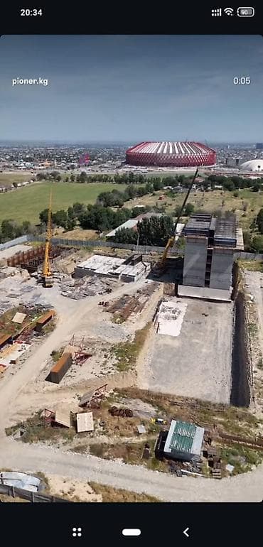 Батирлер: 1 бөлмө, 36 м², Селекционное а. Элитка, 5 кабат, ПСО (өз алдынча бүтүрүү) — 8