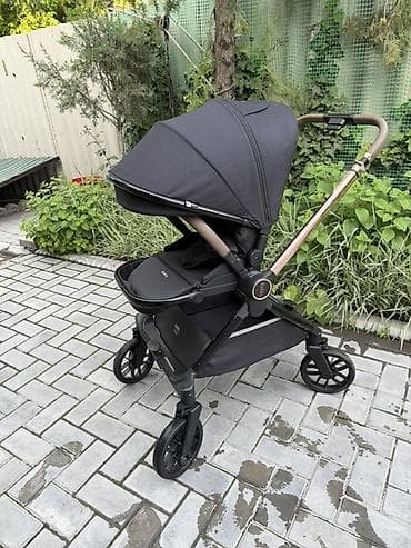 Прогулочная коляска Kidilo (бренд на шильдике), цвет — чёрный с — 6
