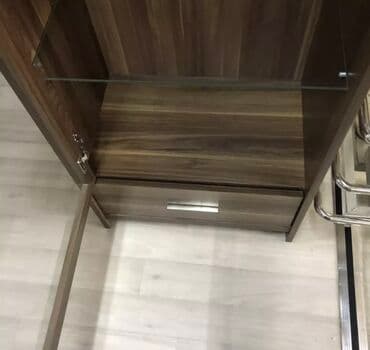 оборудование в бутик: Витрина Для посуды, С ящиками, 200 см * 53 см * 33 см, Новый — 9