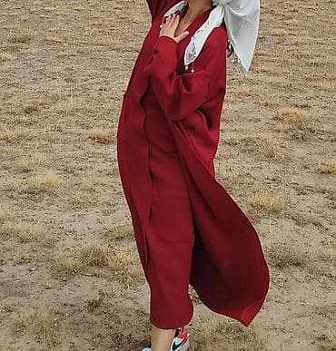 Детская обувь: Комплект, цвет - Красный, Б/у — 2