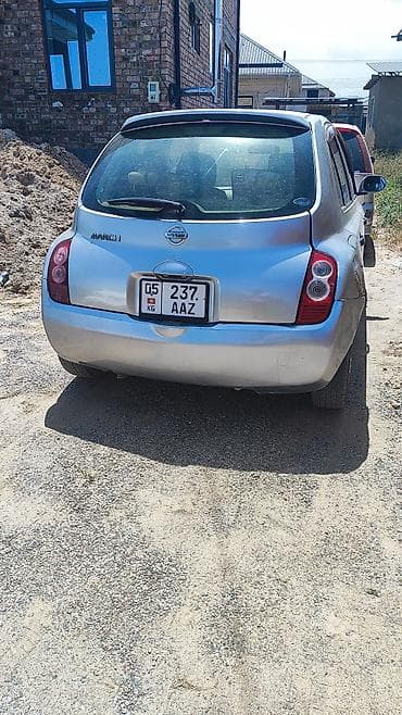 трос 16: Nissan March: 2003 г., 1.3 л, Вариатор, Бензин, Хэтчбэк — 2
