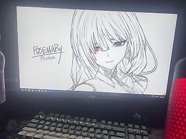 Мониторы: Монитор, Asus, Б/у, 24" - 25" — 2