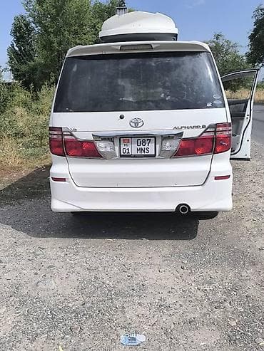 дешевые машины: Toyota Alphard: 2004 г., 3 л, Бензин, Минивэн — 2