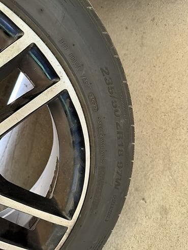 50: Колеса в сборе 235 / 50 / R 18, Лето, Б/у, Комплект, Легковые, Литые, отверстий - 5 — 3