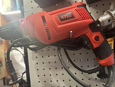 Ударные дрели: Сетевой ударный дрель-шуруповерт ATEC - Тип: дрель/шуруповерт с — 1