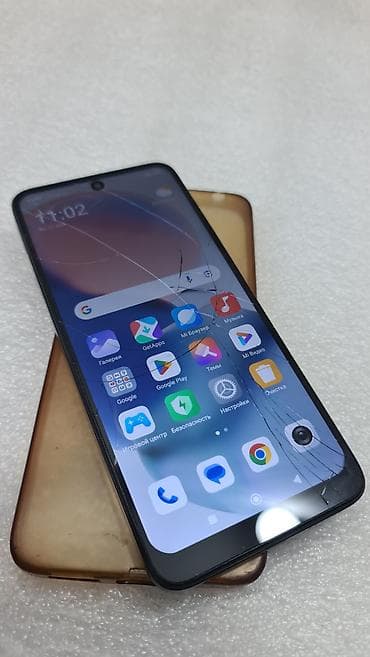Redmi, Redmi Note 12, Б/у, 256 ГБ, цвет - Черный, 2 SIM