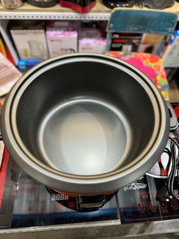 оборудование для выпечки булочек: Рисоварка большая промышленная Объем 10 литров Автоматическое — 5