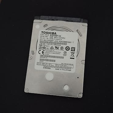 Накопитель для ПК, Б/у, HDD, 1 ТБ, 2.5"