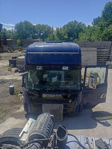 картины на холсте: Кабина Scania — 1