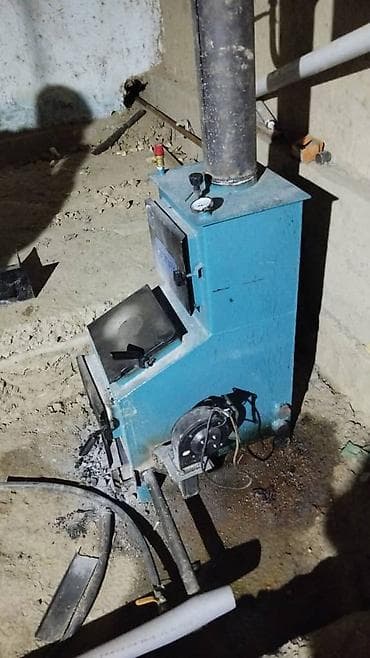 печька: Твердотопливный котёл Тип управления: Механический — 1