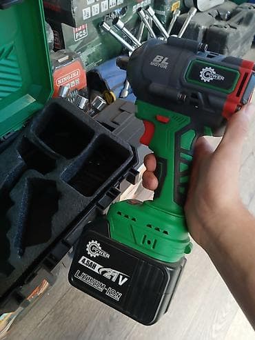Аккумуляторный ударный гайковерт Power 21V - Бесщеточный двигатель