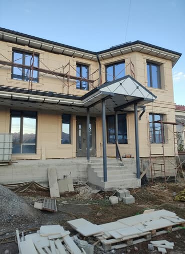 Ремонт фасада | Лепнина, Балясины | Гранит, Мрамор, Сары-Таш | Базальт Больше 6 лет опыта