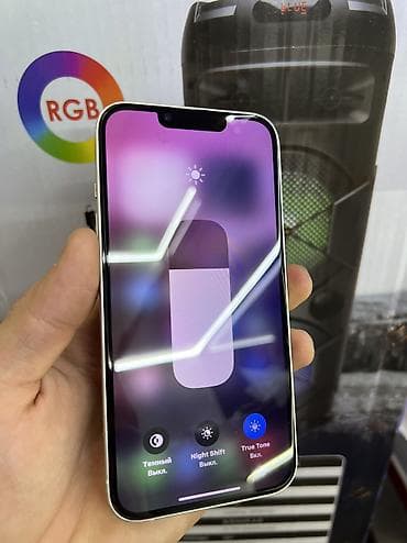 s7 tab: IPhone 13, Б/у, 128 ГБ, Белый, Защитное стекло, Чехол, Кабель, 76 % — 10