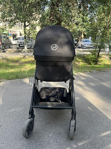 second hend: Коляска, Cybex, цвет - Черный, Б/у, Самовывоз — 5