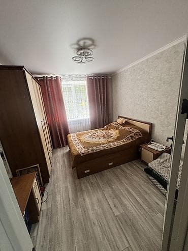 Кыймылсыз мүлк: 3 бөлмө, 53 м², 104-серия, 1 кабат, Жаңы ремонт — 6