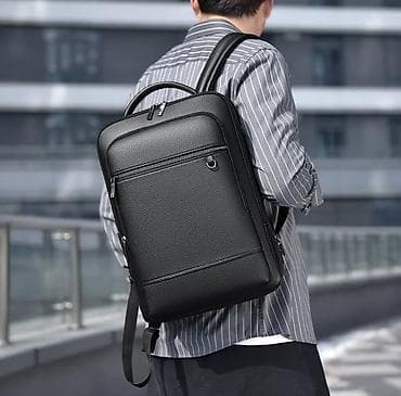 hoco y1: Рюкзак, Материал: Экокожа, Унисекс, Новый — 4