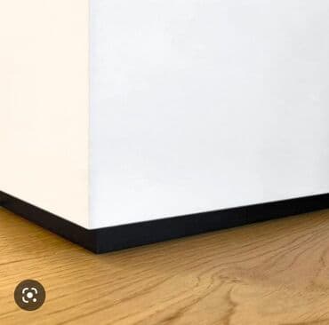 Услуги монтаж алюминий скрытый,теневой плинтус мастер