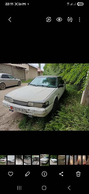 sprinter 2 2: Mazda 626: 1990 г., 2 л, Механика, Бензин, Седан — 3