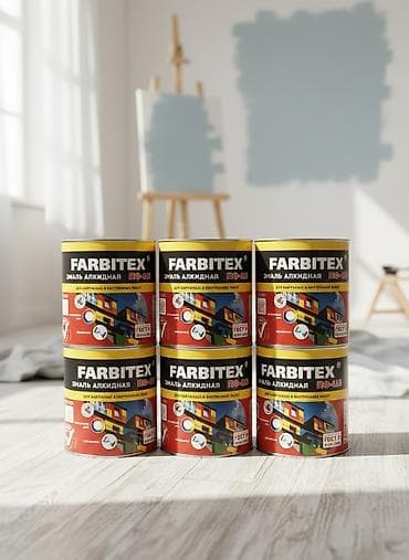 Эмаль алкидная Farbitex ПФ-115 предназначена для наружных и внутренних